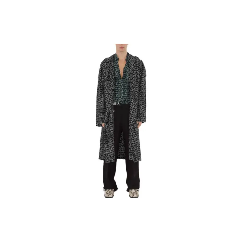 Burberry Silk Trench Coat-2