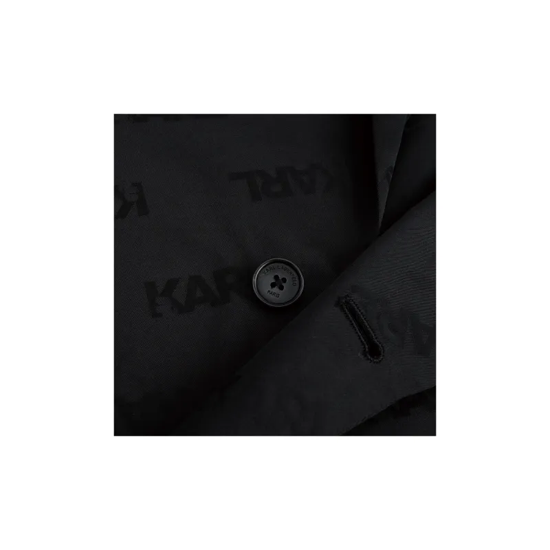 KARL LAGERFELD SS24 Business Suit Coat Men's Black-5