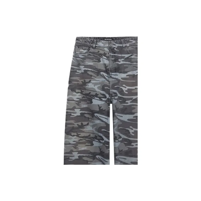 Balenciaga Wid Leg Printed Jeans-4