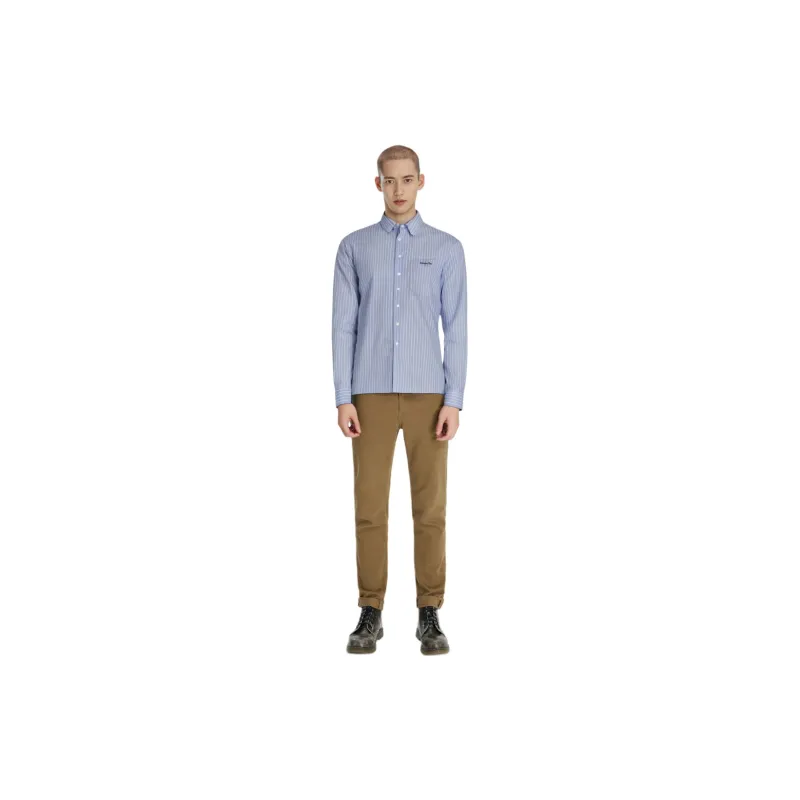 DIOR Shirts Men Blue-2
