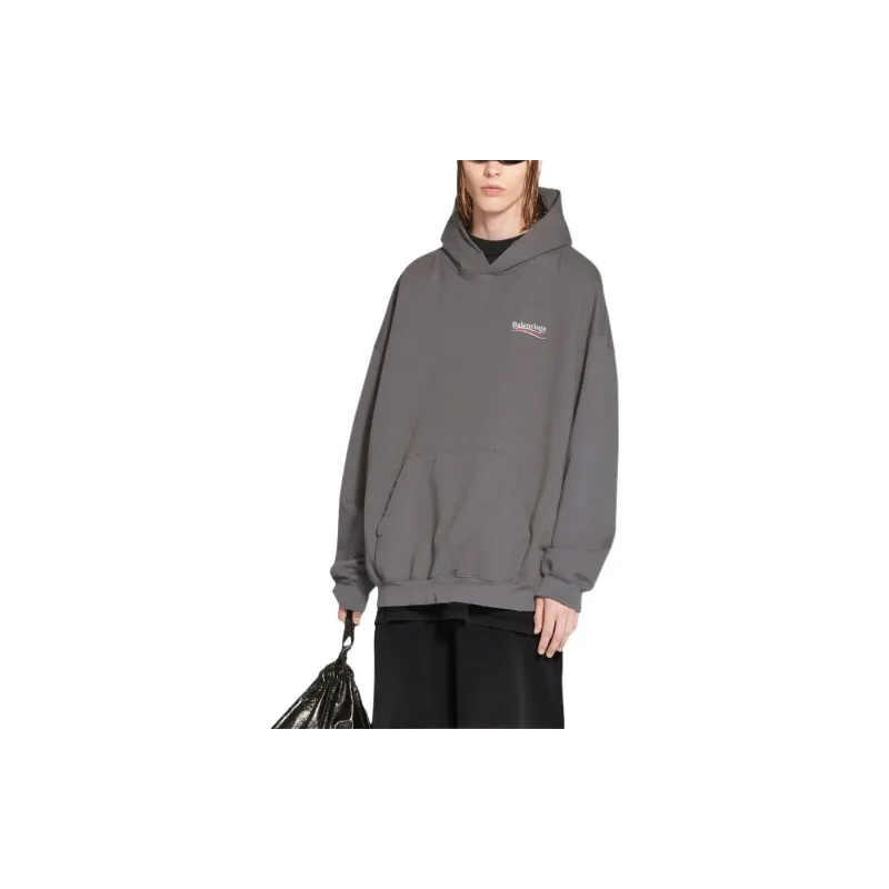Balenciaga Sweatshirt Men's Gray-3