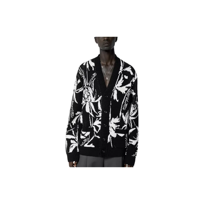 LOUIS VUITTON Thistle Jacquard Cardigan-3
