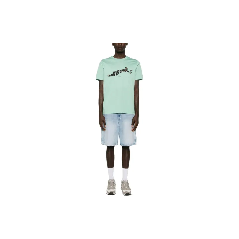 PS By Paul Smith Dominoes Logo print T shirt-1