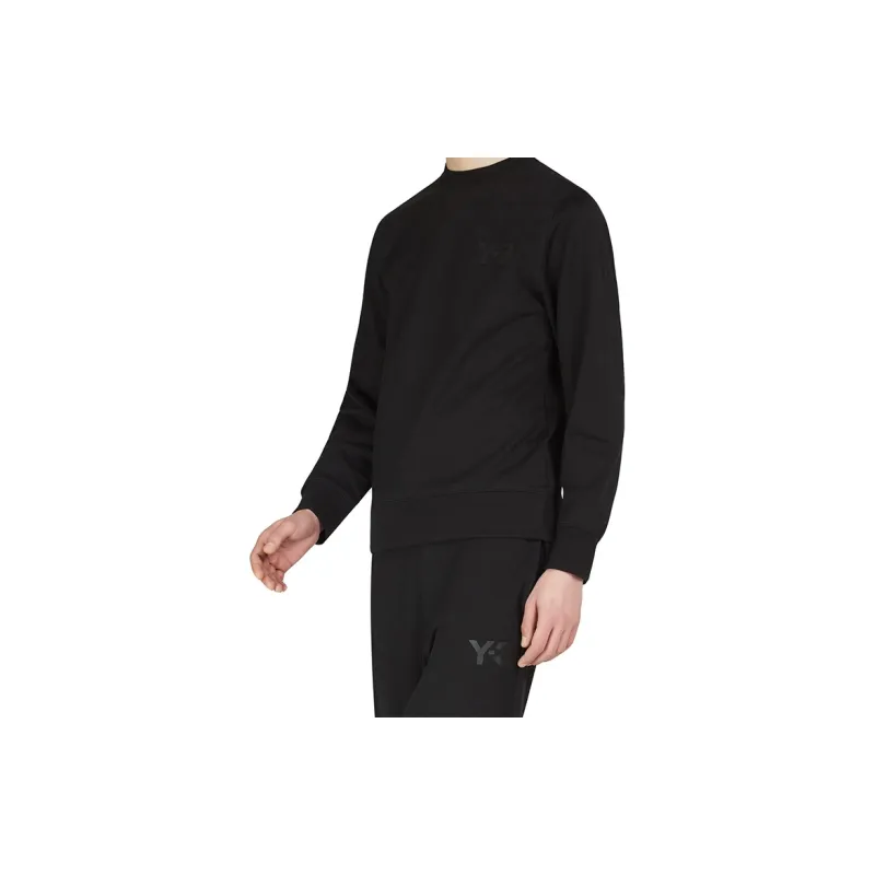 Adidas Y 3 Classic Logo Front Crew Sweater-4