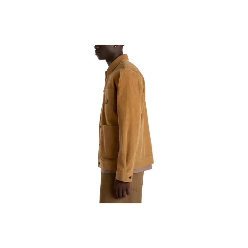Vans Giacca Chore In Drill Di Velluto A Coste Jackets Coats Men's Brown-4