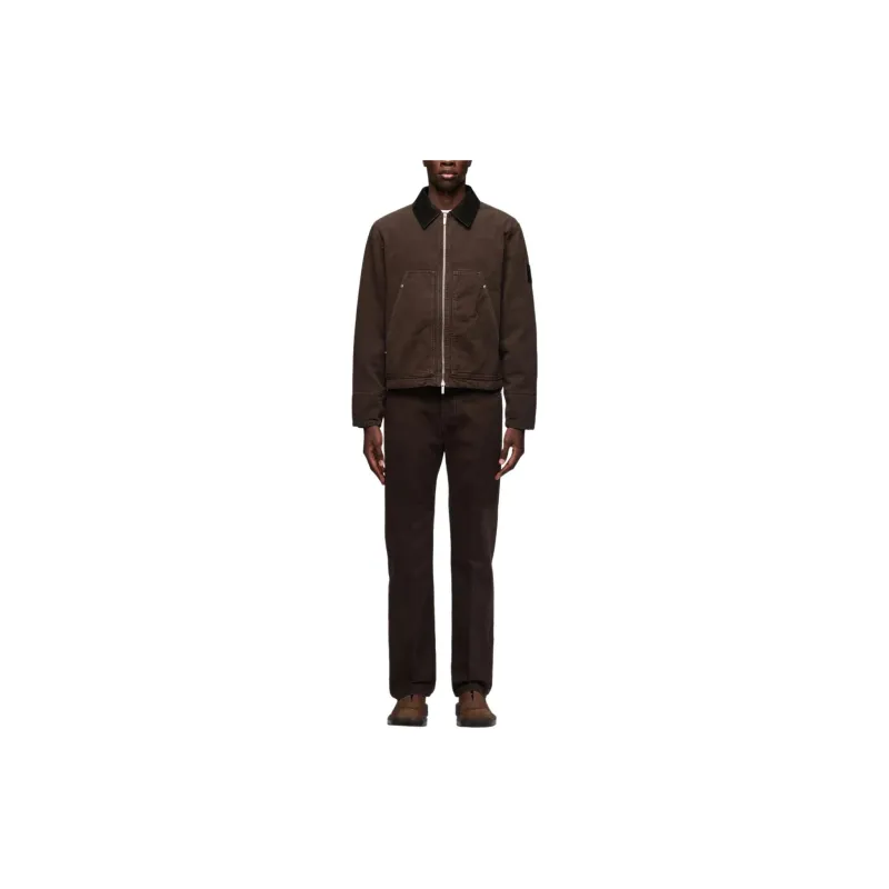 Ferragamo Classic-collar Zipped Bomber Jacket-1