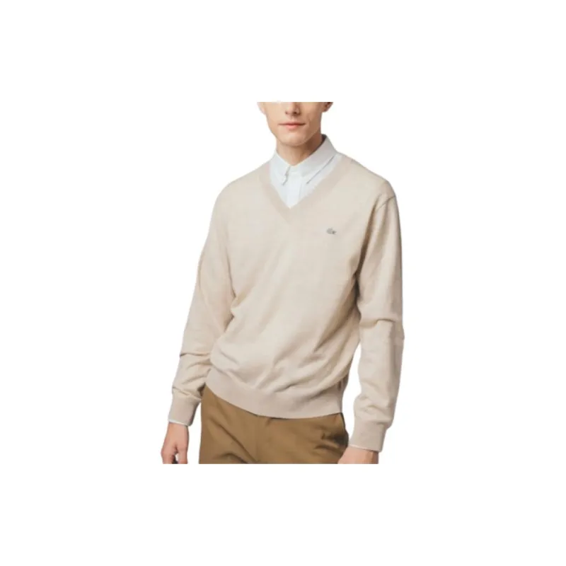 LACOSTE Sweaters Men Beige-2