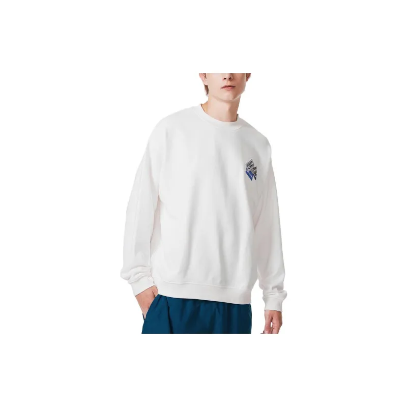 LACOSTE Sweatshirts Men White-1