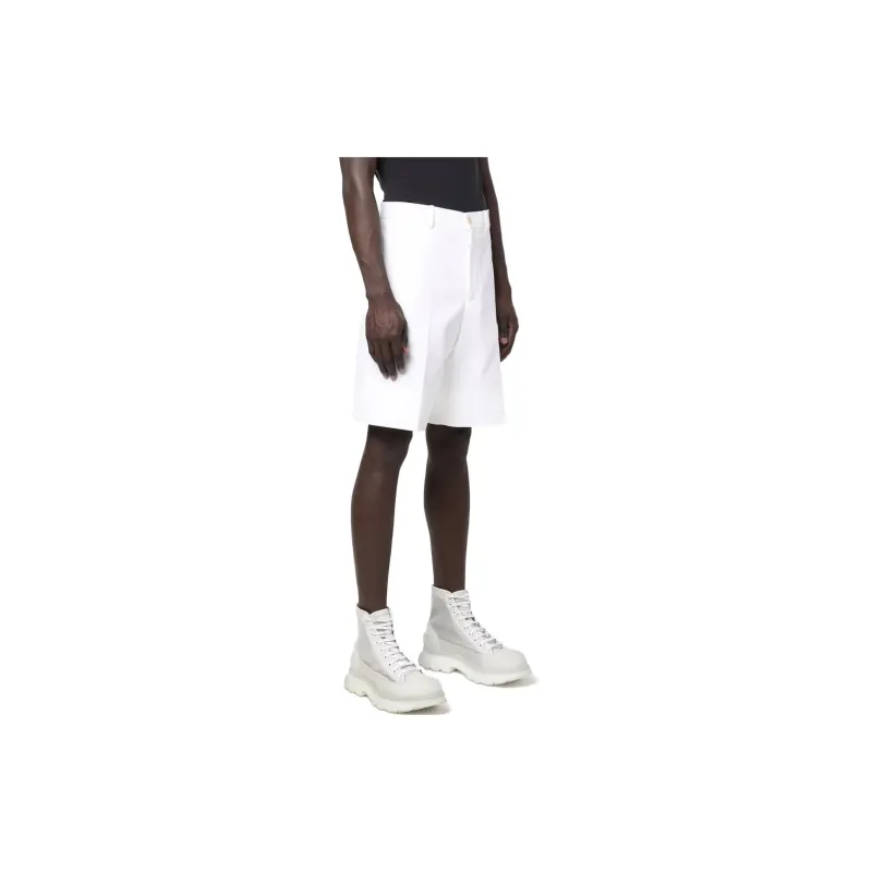 Alexander McQueen High Rise Relaxed Fit Shorts-3