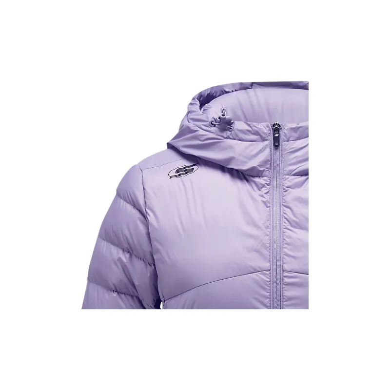 Skechers Basic Sports Series Down Jacket Women's Purple Mist-2