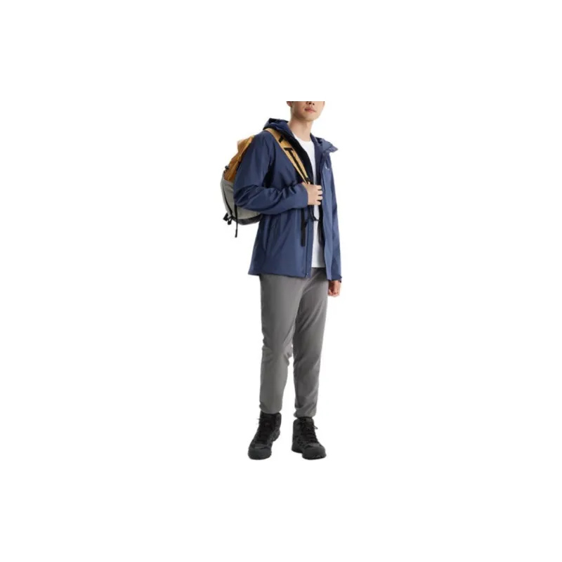 Columbia Waterproof And Windproof Windbreaker Jacket Unisex Marine-2