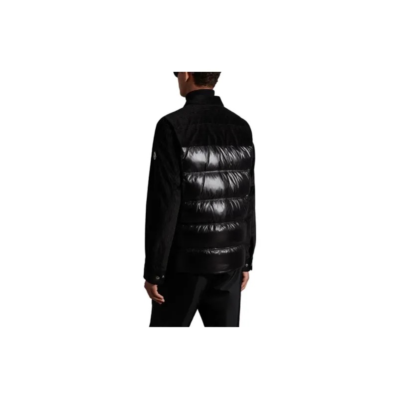Moncler Corduroy Padded Bomber Jacket-3