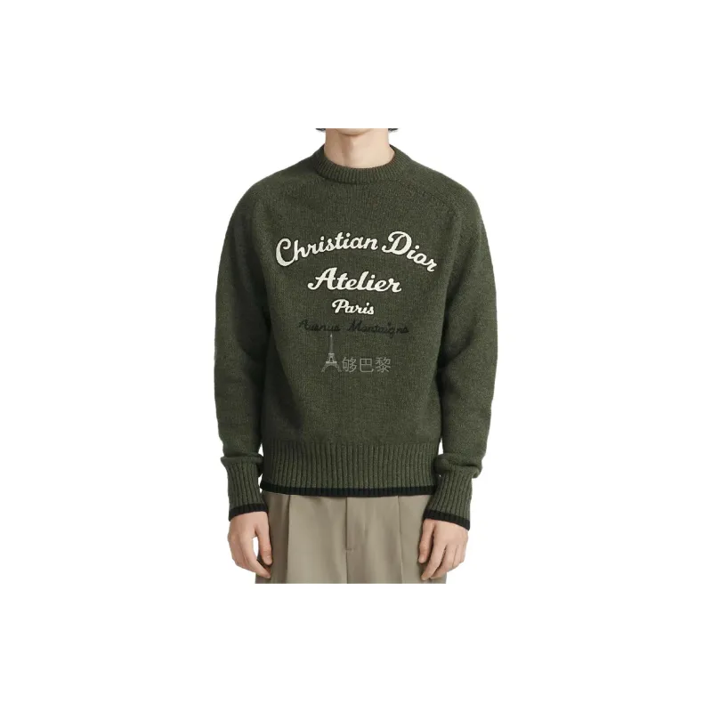 DIOR Sweaters Men Green-1