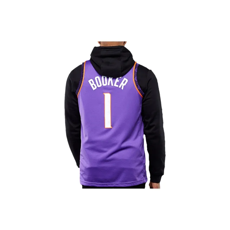 Nike X NBA Basketball Jerseys Men Purple-2