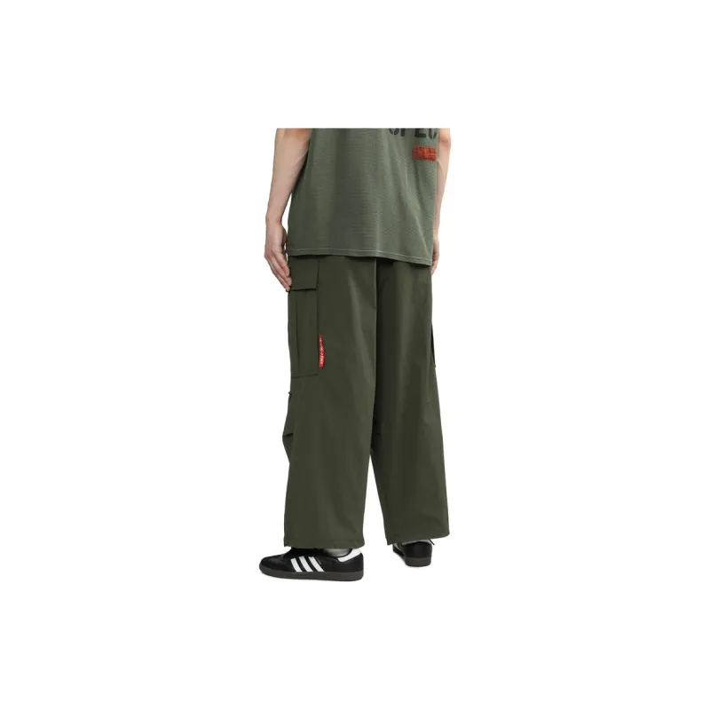 Izzue Wide leg Cargo Trousers-9