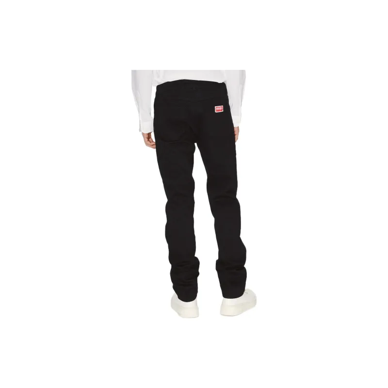KENZO Logo patch Denim Jeans-4