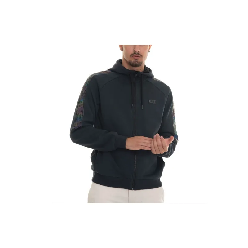 EMPORIO ARMANI EA7 FW22 Jackets Coats Men's Navy Blue-2