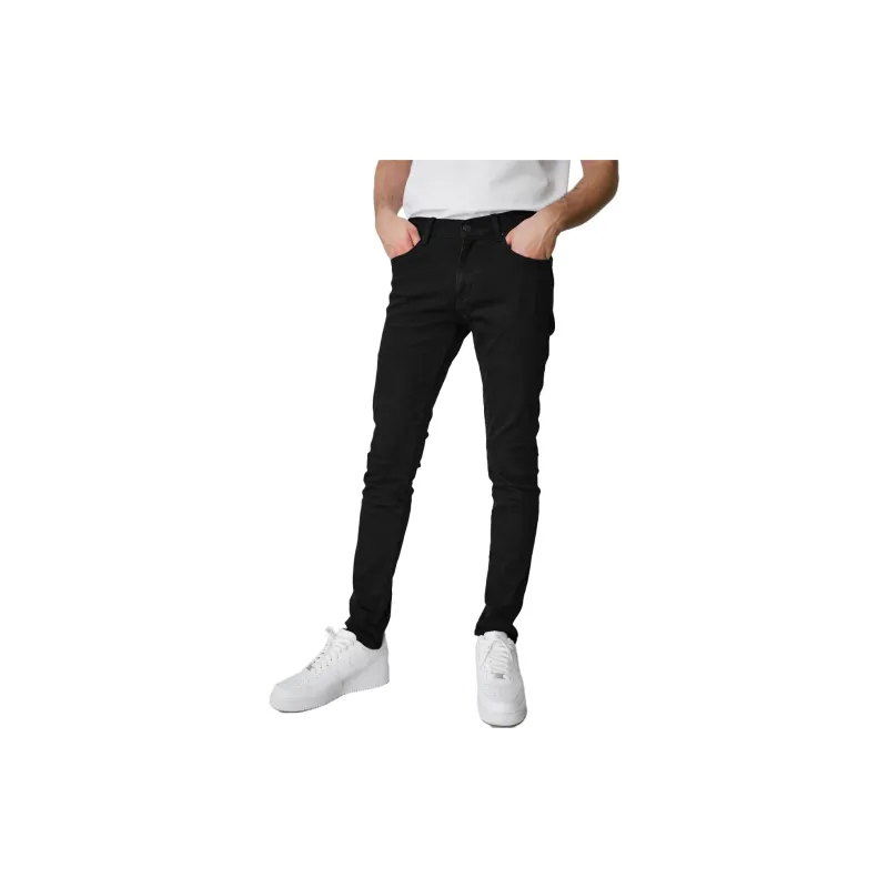 MOUSSY Jeans Men Black-3