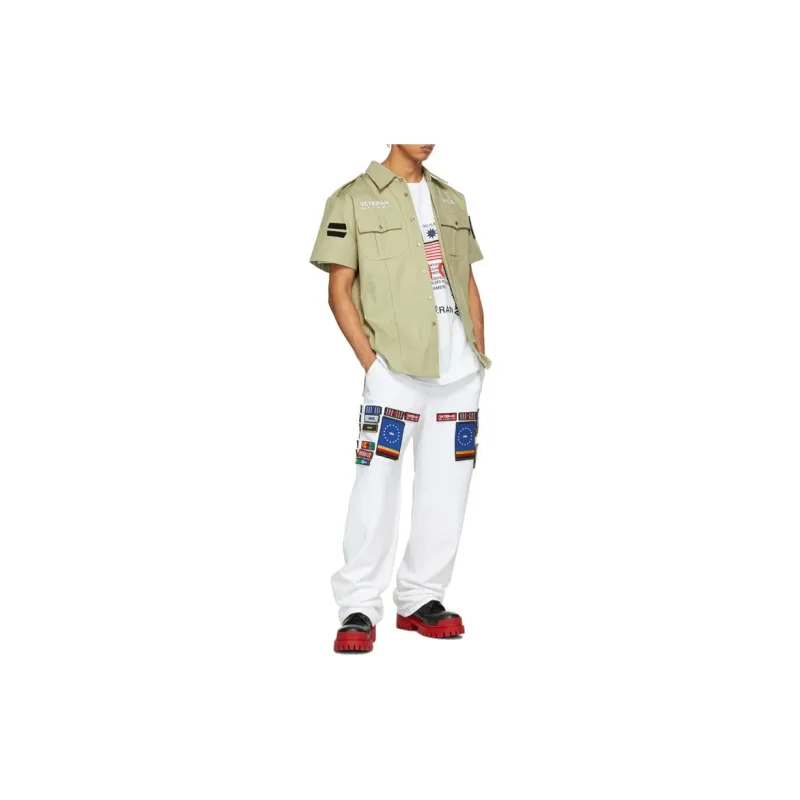 Hood By Air T-Shirts Men White-3
