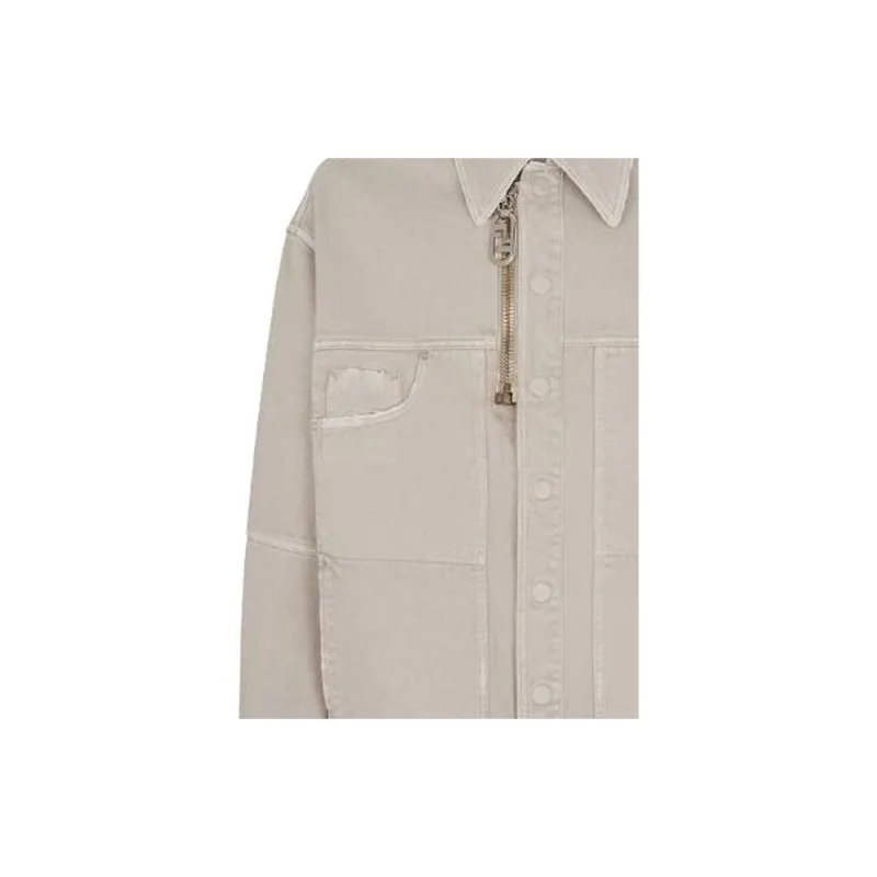 FENDI Jackets & Coats Men's Light Umber-2