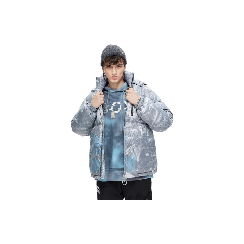 Boy London Down Jacket Winter Unisex Gray-5