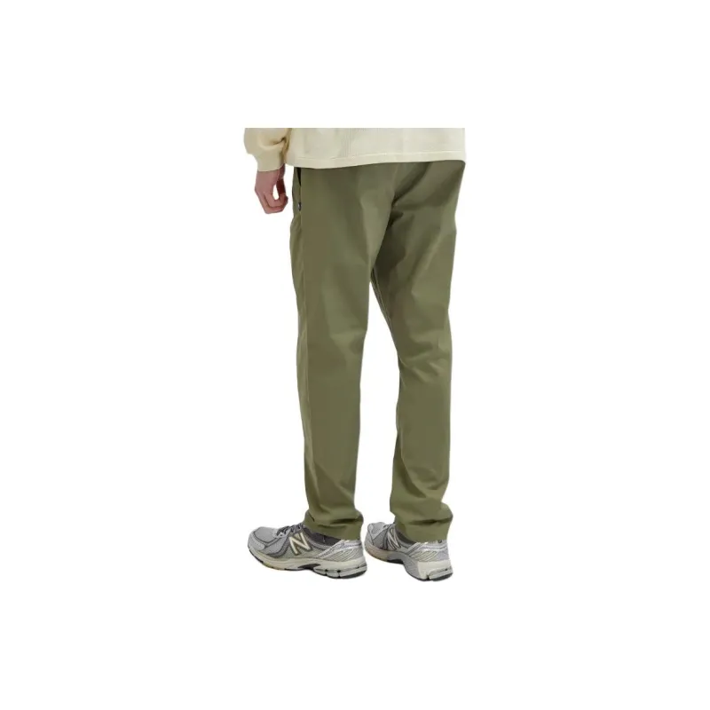 New Balance Casual Pants Men's Dark Color Olive Green-2