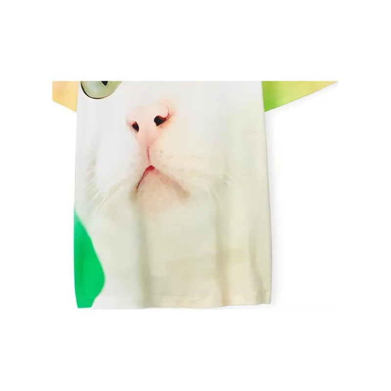 LOEWE Cat All Over Print Regular Fit T Shirt-5