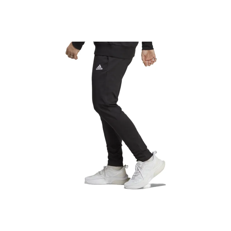 Adidas Free Shipping With AdiClub Essentials Single Jersey Tapered Open Hem Pants-3