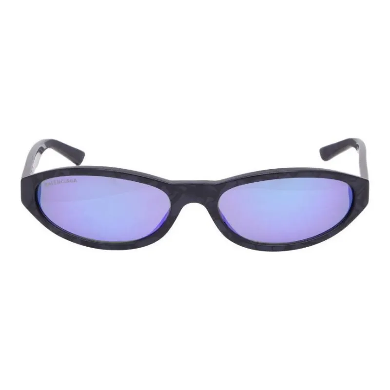 Balenciaga Oval Frame Sunglasses-1