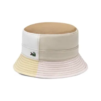 LACOSTE Cotton Bucket Hats Unisex Multicolor