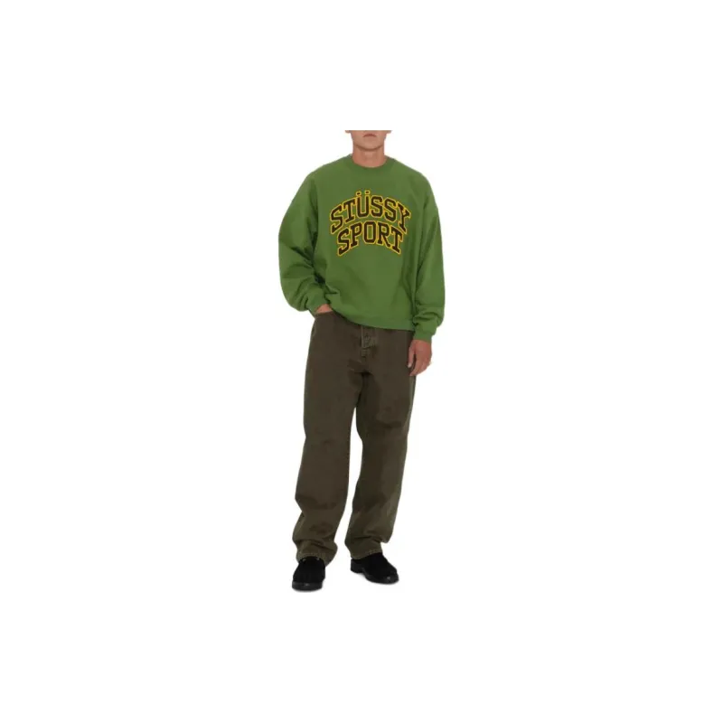 Stussy Sport Relaxed Oversized Crew-3
