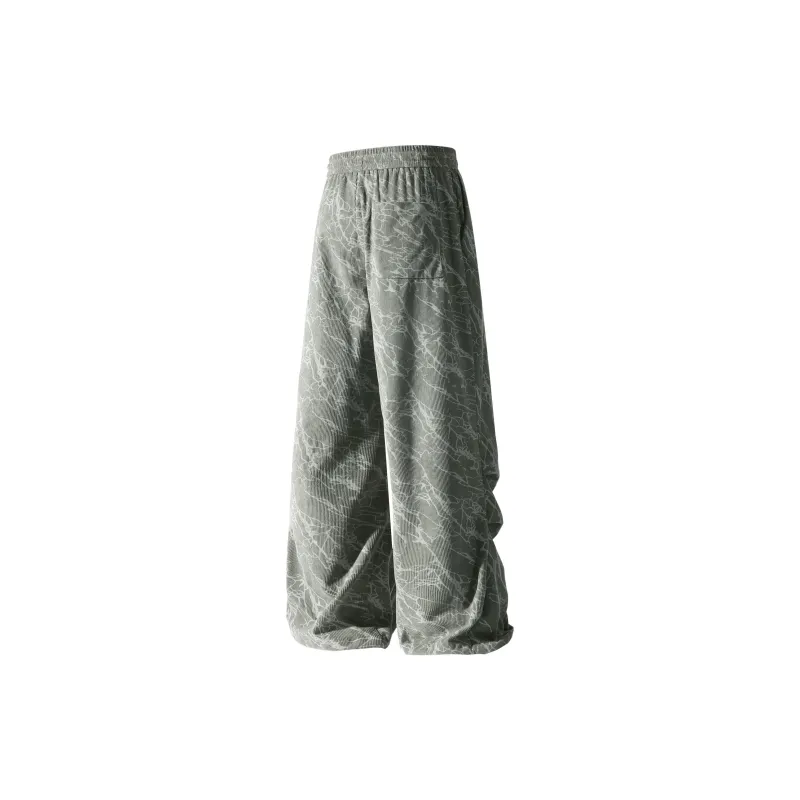 PAINT STAIN Casual Pants Unisex-47