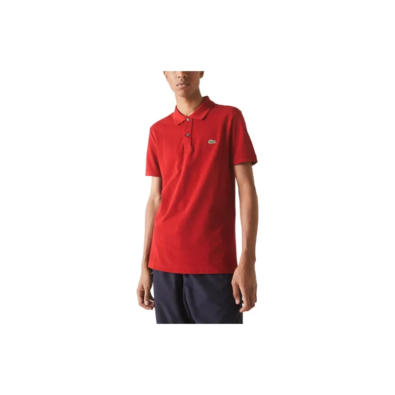 LACOSTE Polo Shirt Men's Bordeaux Red-1