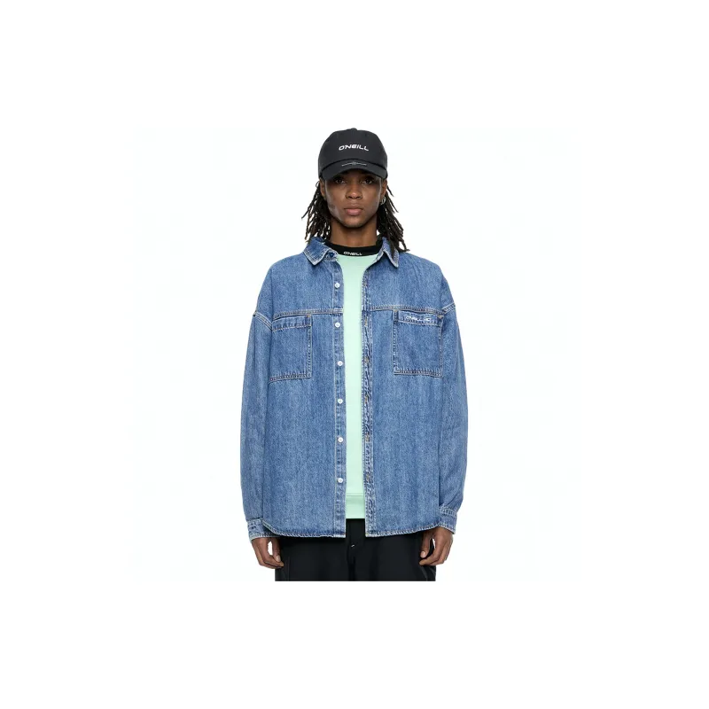 O'Neill Shirts Unisex Light Blue-4