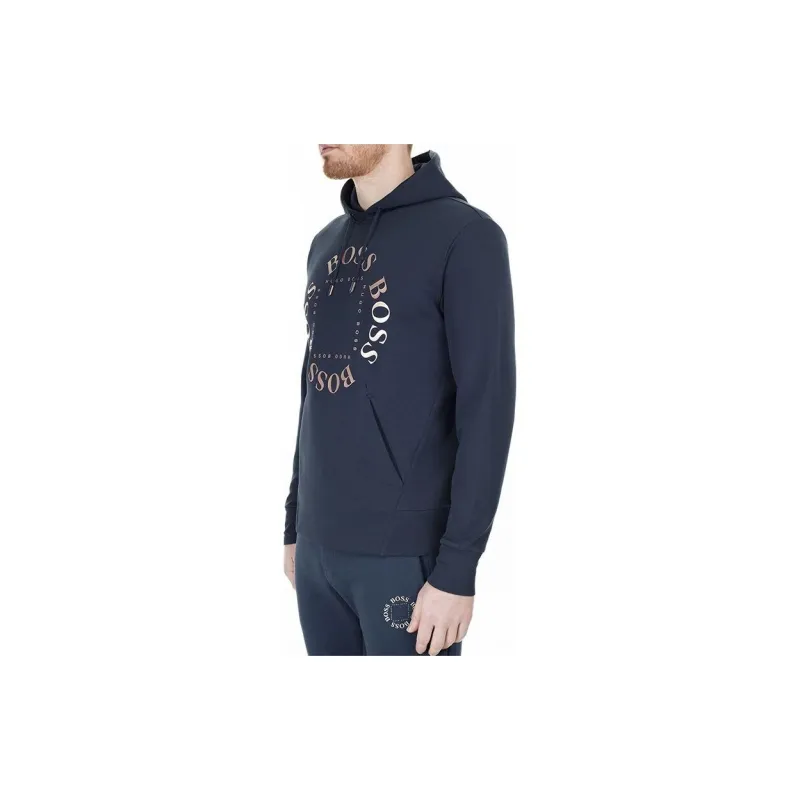 HUGO BOSS Sweatshirts Men Navy Blue-2