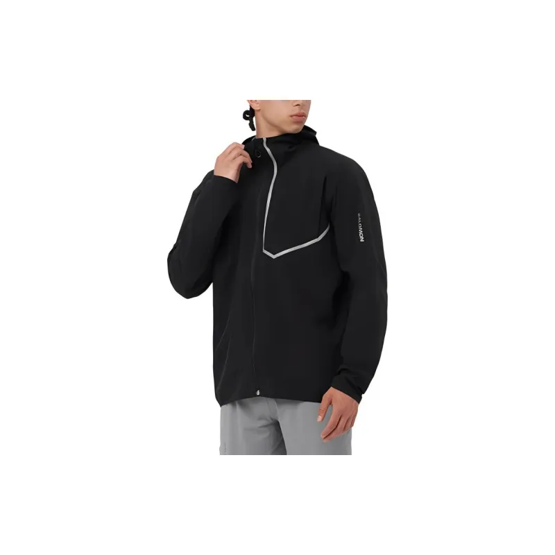 SALOMON BONATTI TRAIL Jackets Coats Men's Pitch Black-2