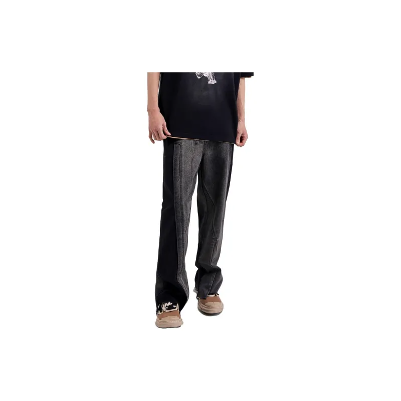 Mishkanyc Jeans Men Black-2