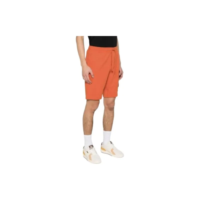 STONE ISLAND Logo Patch Drawstring Bermuda Shorts-2