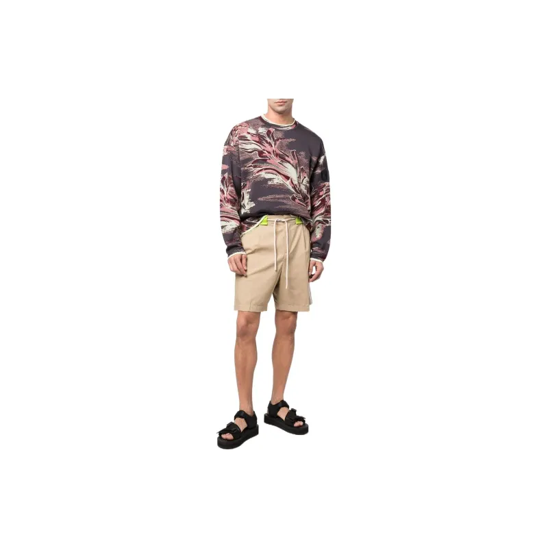 PALM ANGELS Track Belt Shorts-2