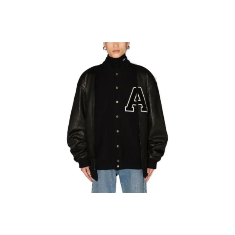 AMBUSH A Patch Varsity Jacket-1