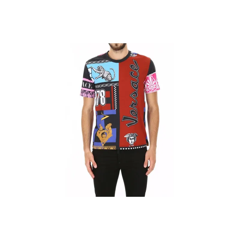 VERSACE T Shirts Men Multicolor-1