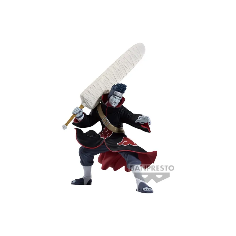 BANPRESTO Naruto Characters Bandai Glass Factory Vibration Stars Kisame Hoshigaki Bonus Gifts 13cm-1