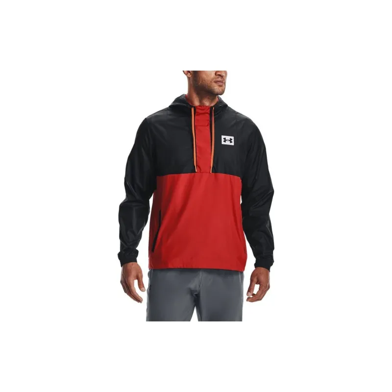Under Armour Woven Collection Sweatshirts Men Shiny Red-2