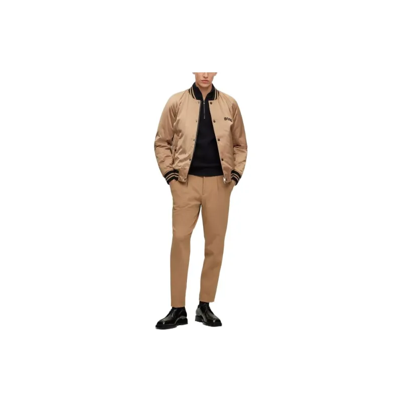 HUGO BOSS Jackets Men Brown-2