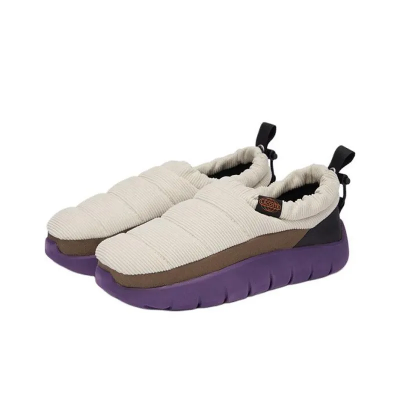 LACOSTE Low Top Casual Shoes Women's White Purple-2
