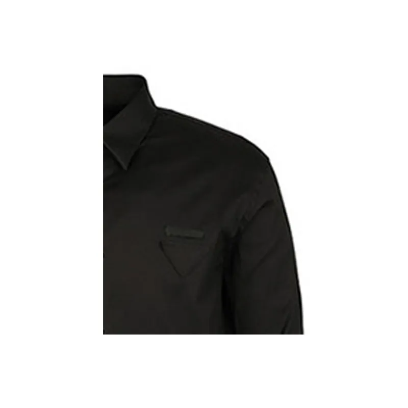 PRADA Shirts Men Black-5