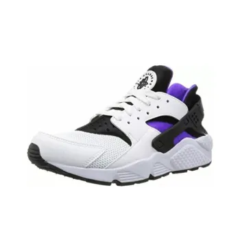 Nike Air Huarache White/Hyper Grp Black Purple Dynasty