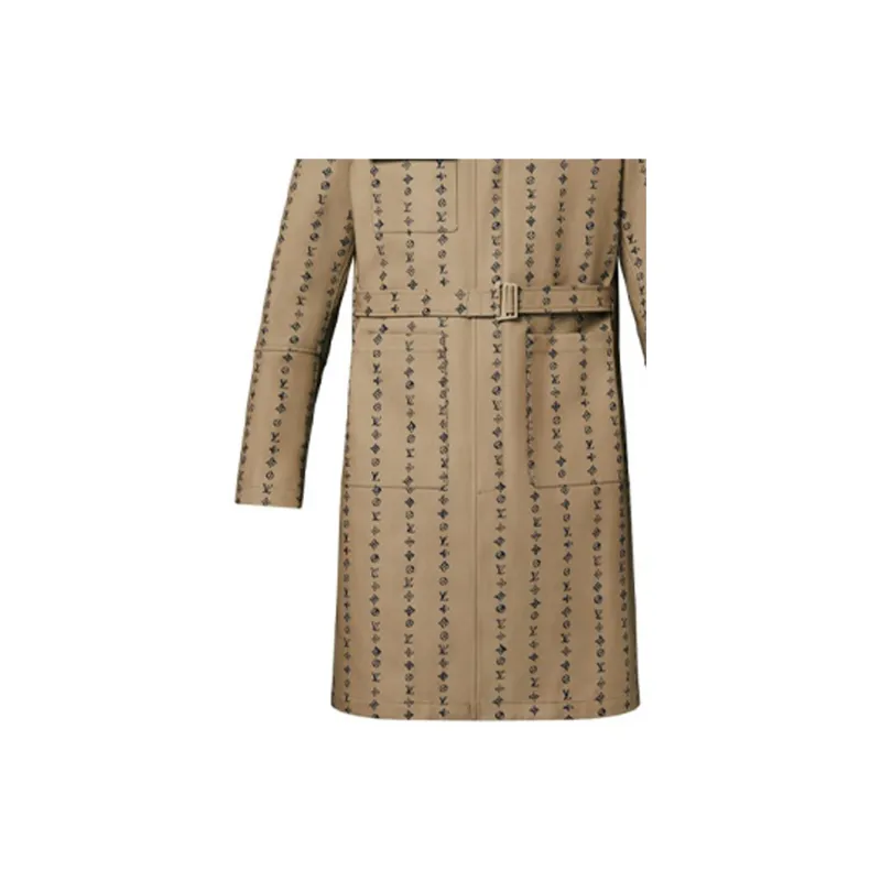 LOUIS VUITTON SS22 Coat Men's Khaki-4
