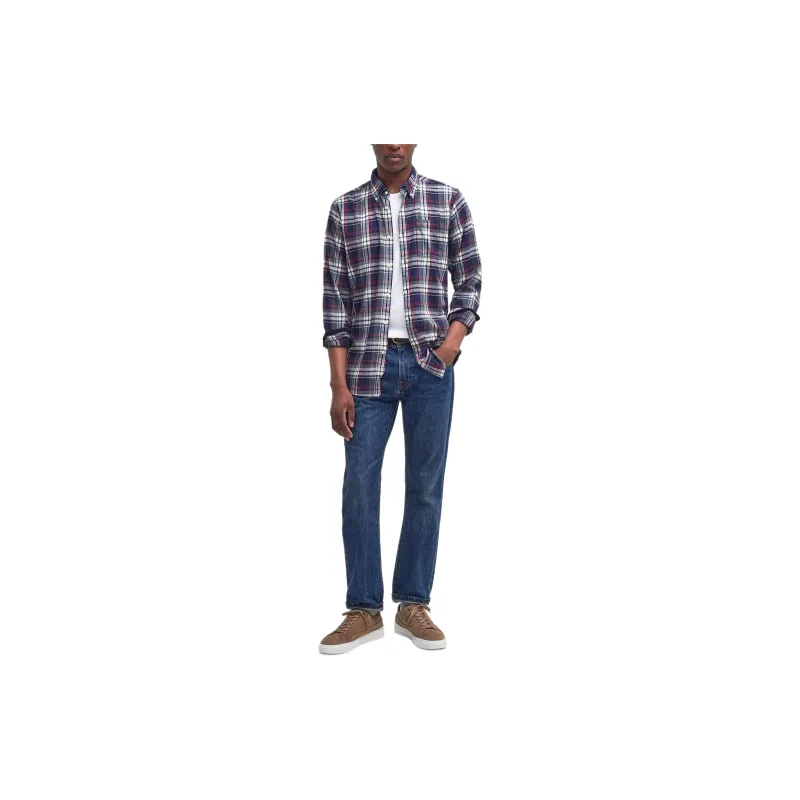 BARBOUR Checked Button Up Shirt-1