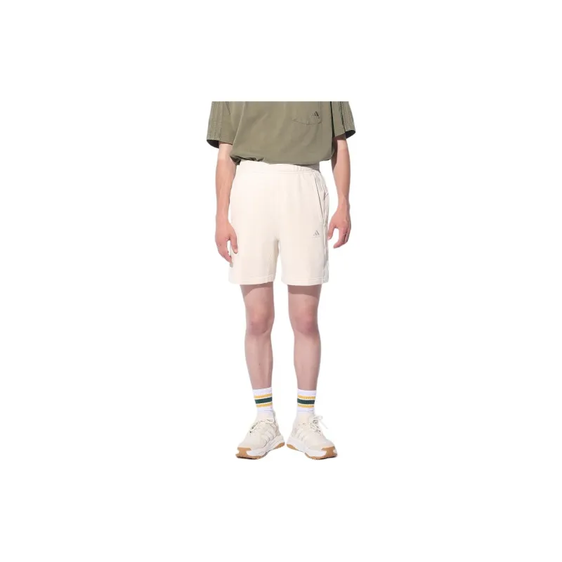 Adidas Casual Shorts Men Beige-3